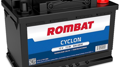 Baterie Rombat Cyclon 72Ah 600A 57247300