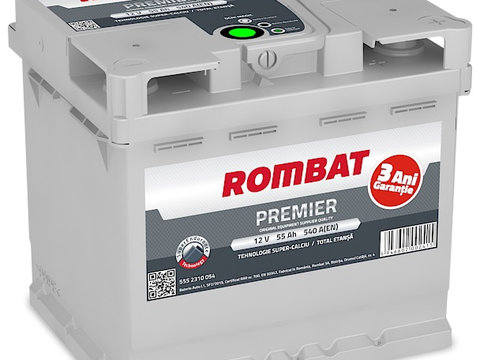 Baterie Rombat Premier 55Ah 540A 5552310054ROM