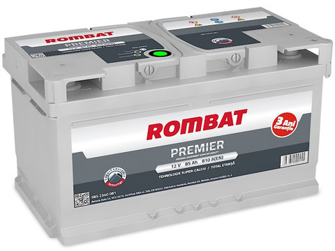 Baterie Rombat Premier 85Ah 810A 5852340081ROM