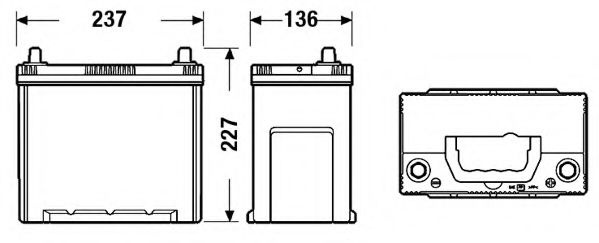 Baterie SUZUKI SX4 (EY, GY) (2006 - 2016) Exide _EA456