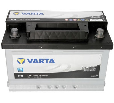 Baterie Varta Black Dynamic E9 70Ah 640A 12V 57014