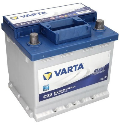 Baterie Varta Blue Dynamic C22 52Ah 470A 12V 55240