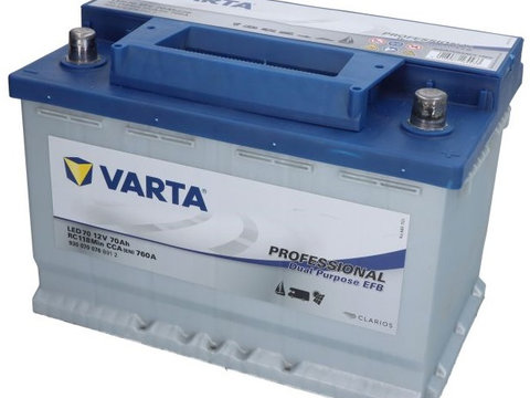 Baterie Varta Professional Dual Purpose 70h / 760A 12V VA930070076