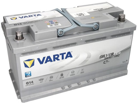 Baterie Varta Silver Dynamic AGM Start-Stop G14 95Ah 850A 12V 595901085D852