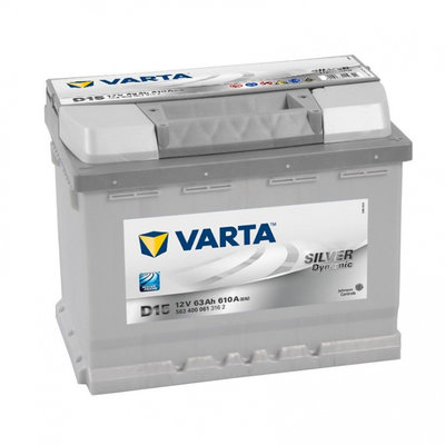 Baterie Varta Silver Dynamic D15 63Ah 610A 12V 563