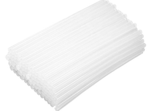 Batoane plastic 11 x 300 mm, 5000g, alb transparent 17-155