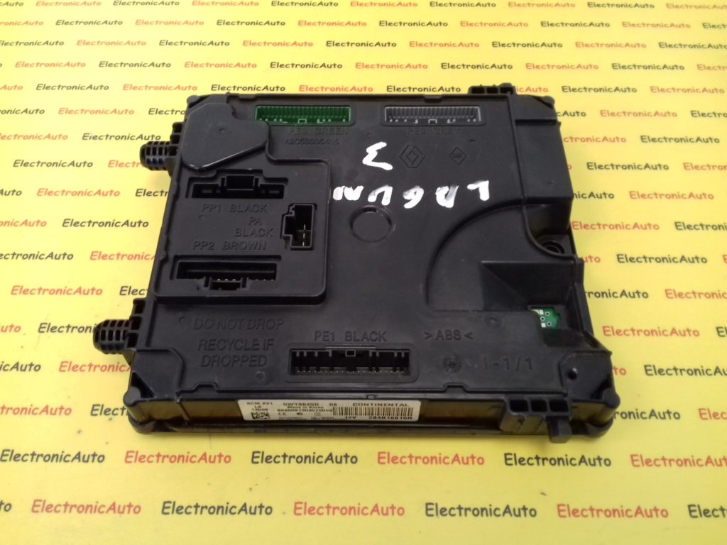 BCM X91 Renault Laguna 3, 5WY8645D, 284B16615R