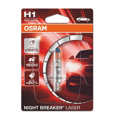 Bec 12v H1 55 W Night Breaker Laser Nextgen +150% 