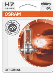 BEC 12V H7 55 W ORIGINAL BLISTER 1 BUC OSRAM