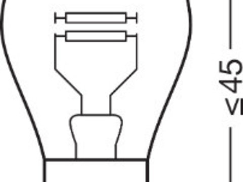 BEC 12V P21/5W ULTRA LIFE SET 10 BUC OSRAM IS-35275