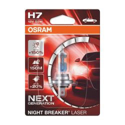 Bec auto far halogen Osram H7 Night Breaker Laser 