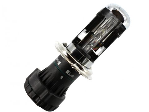 Bec auto Xenon HID pentru far H4 6000K, BestAutoVest, 1 buc.