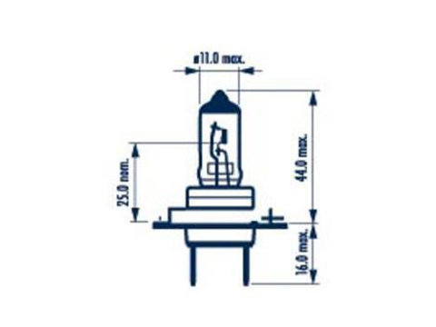 Bec far faza lunga 483284000 NARVA pentru CitroEn C4 Land rover Discovery Land rover Lr4 Mercedes-benz S-class Mercedes-benz Cl-class Mercedes-benz C-class Bmw X5 Bmw Seria 3 Bmw Seria 5 Mercedes-benz Sprinter Mercedes-benz E-class Bmw Seria 7 Mercedes