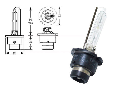 Bec, far faza lunga (70721103 CARPRISS) AUDI,BMW,DAF,FORD,HONDA,MAZDA,MERCEDES-BENZ,MITSUBISHI,NISSAN,OPEL,RENAULT,RENAULT TRUCKS,SAAB,SKODA,VOLVO,VW