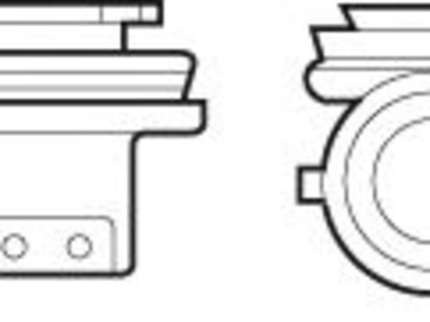 Bec, far faza lunga AUDI A4 Cabriolet (8H7, B6, 8HE, B7) (2002 - 2009) VALEO 032011