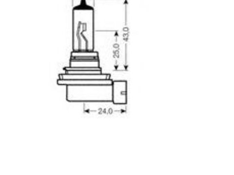 Bec, far faza lunga BMW Seria 5 Touring (F11) (2010 - 2016) Osram 64211