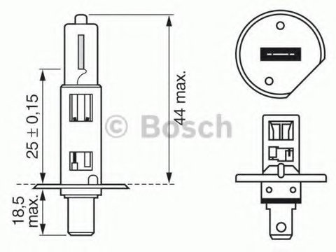 Bec, far faza lunga FORD MONDEO III Combi (BWY) (2000 - 2007) BOSCH 1 987 302 013 piesa NOUA