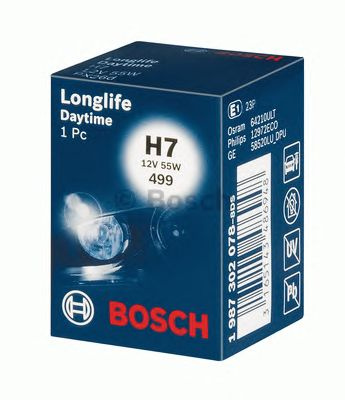 Bec far faza lunga H7 12V/55W PX26D LONGLIFE DAYTIME - Cod intern: W20268611 - LIVRARE DIN STOC in 24 ore!!! - ATENTIE! Acest produs nu este returnabil!