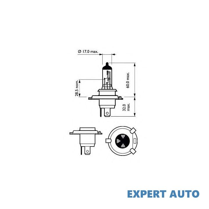 Bec far faza lunga Mercedes G-CLASS (W460) 1979-19