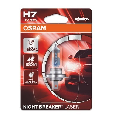 Bec far faza lunga ~ Nissan Qashqai 2010 2011 2012 2013 ~ 64210NL-01B ~ OSRAM