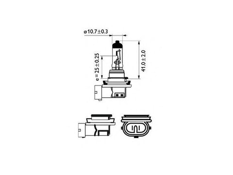 Bec far faza lunga Peugeot 4008 2012-2016 #2 12362PRB1