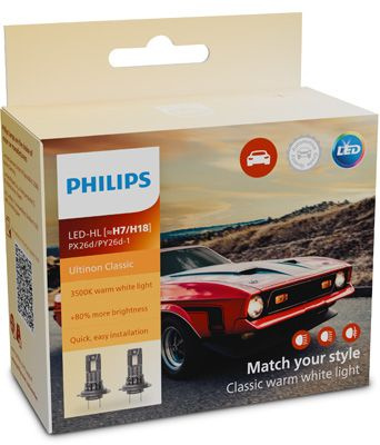 Bec, far faza lunga PHILIPS 11972U2510C2