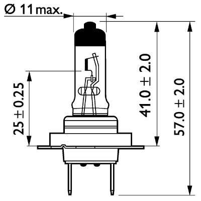Bec, far faza lunga PHILIPS 13972MDBVB1