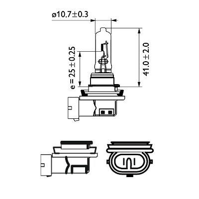 BEC FAR H9 PGJ19-5 65W 12V VISION PHILIP