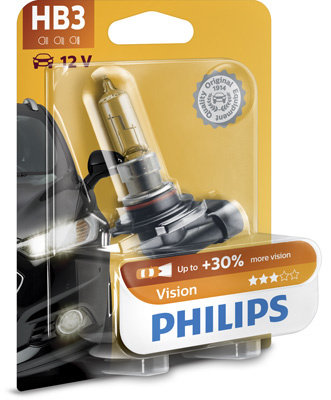 BEC FAR HB3 12V P20d 65W (blister) VISION PHILIPS