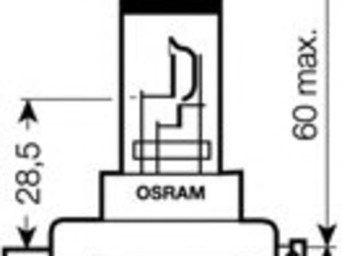 Bec far principal 64185 OSRAM
