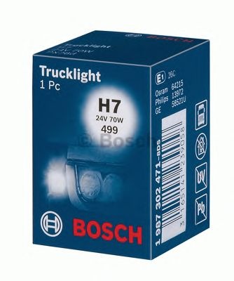 Bec, far principal H7 24V/70W PX26D (BOSCH)-BOSCH 