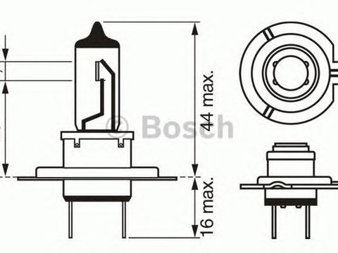 Bec H7 12V/55W PX26D PURE LIGHT - Cod intern: W20268553 - LIVRARE DIN STOC in 24 ore!!! - ATENTIE! Acest produs nu este returnabil!