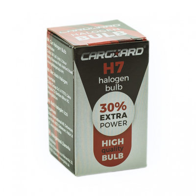 Bec halogen H7 55W, +30% intensitate - CARGUARD BH