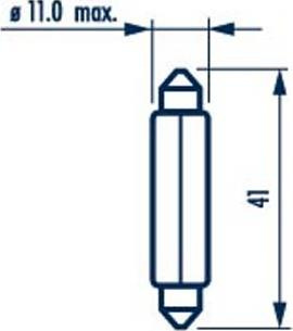 Bec, iluminare numar circulatie FIAT CROMA II (194