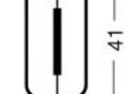 Bec, iluminare numar circulatie MAZDA PREMACY (CP) (1999 - 2005) OSRAM 6411-02B