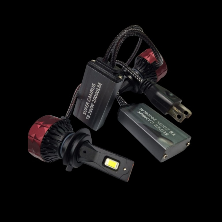 Bec led h7 Canbus 200w , 20000lm