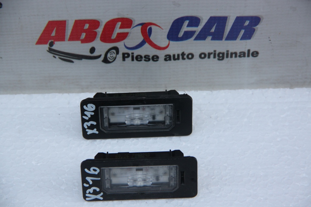 Bec led numar BMW X3 F25 model 2016