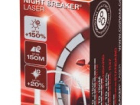 Bec Night Breaker Laser Next Generation H3 12V 55W PK22s