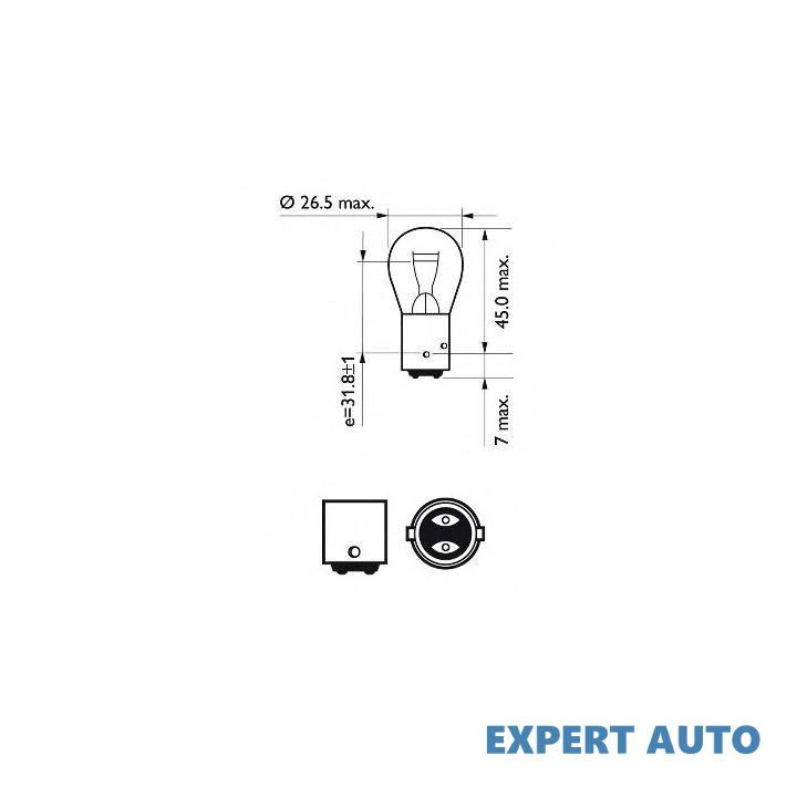 Bec Opel MERIVA B 2010-2016 #8 12594B2