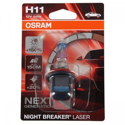 Bec Osram H11 12V 55W PGJ19-2 Night Breaker Laser 