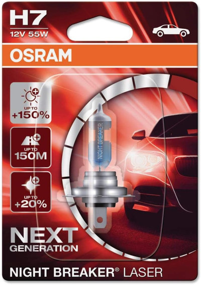 Bec Osram H7 12V 55W Night Breaker Laser Next Gen 