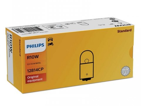 Bec Philips R10W 12V 10W 12814CP