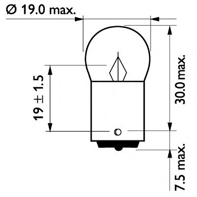 Bec R5W 12V/5W BA15D (pret/bucata) 10 buc - Cod intern: W20062196 - LIVRARE DIN STOC in 24 ore!!! - ATENTIE! Acest produs nu este returnabil!