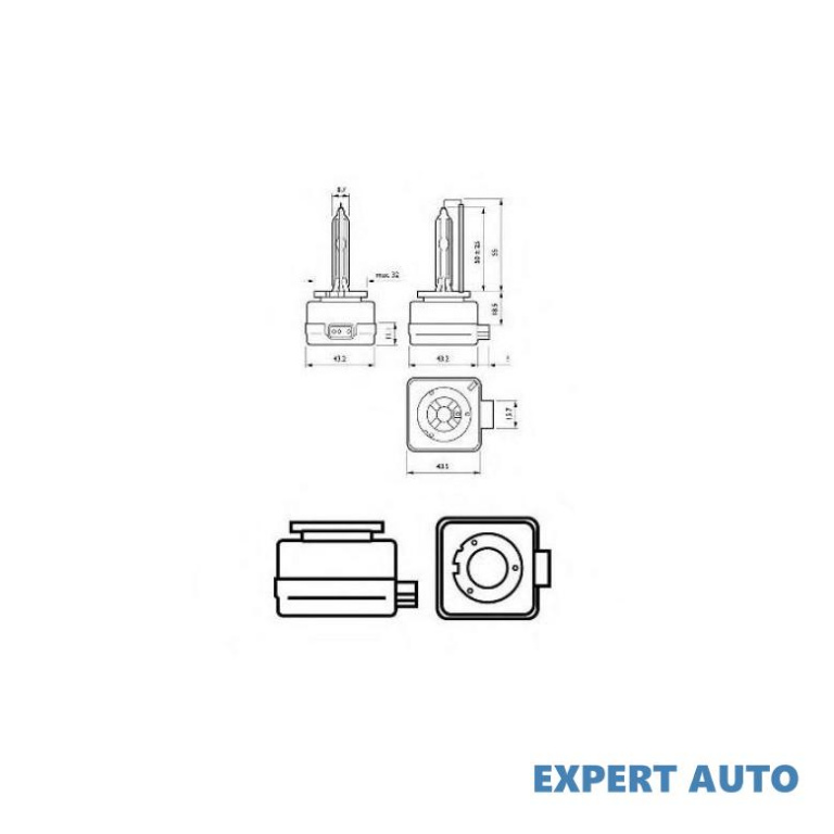 Bec Renault GRAND SCENIC II (JM0/1_) 2004-2016 #2 85415VIS1