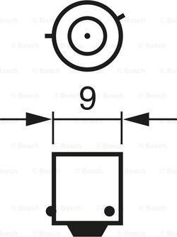Bec, semnalizator AUDI A3 III (8VA, 8VF), Sportback, 09.2012 - BOSCH 1 987 302 232