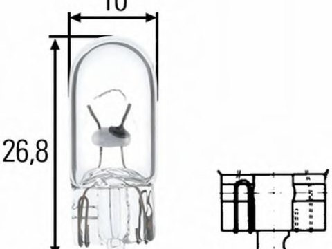 Bec, semnalizator CITROËN C4 II (B7) (2009 - 2016) HELLA 8GP 003 594-121