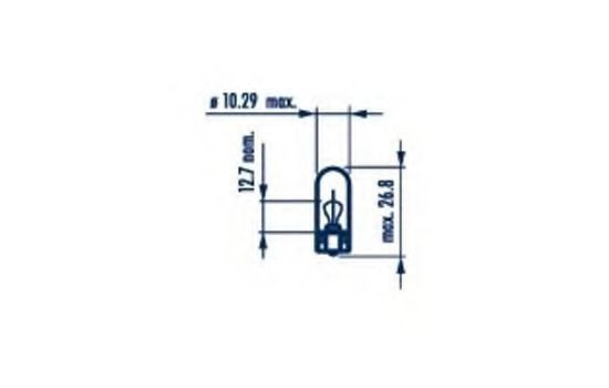 Bec, semnalizator FORD FIESTA   (GFBT) (1976 - 1983) NARVA 17177