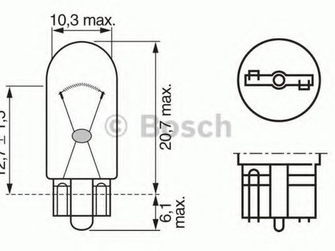Bec, semnalizator FORD TRANSIT CONNECT (P65_, P70_, P80_) (2002 - 2016) BOSCH 1 987 302 206