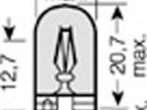 Bec, semnalizator HYUNDAI COUPE (GK) (2001 - 2009) Osram 2827DC-02B