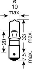 Bec, semnalizator MERCEDES GLA-CLASS (X156) (2013 - 2016) OSRAM 64136 piesa NOUA